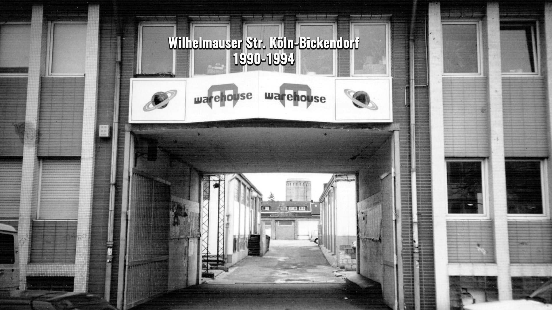 Warehouse Club Eingang 1991